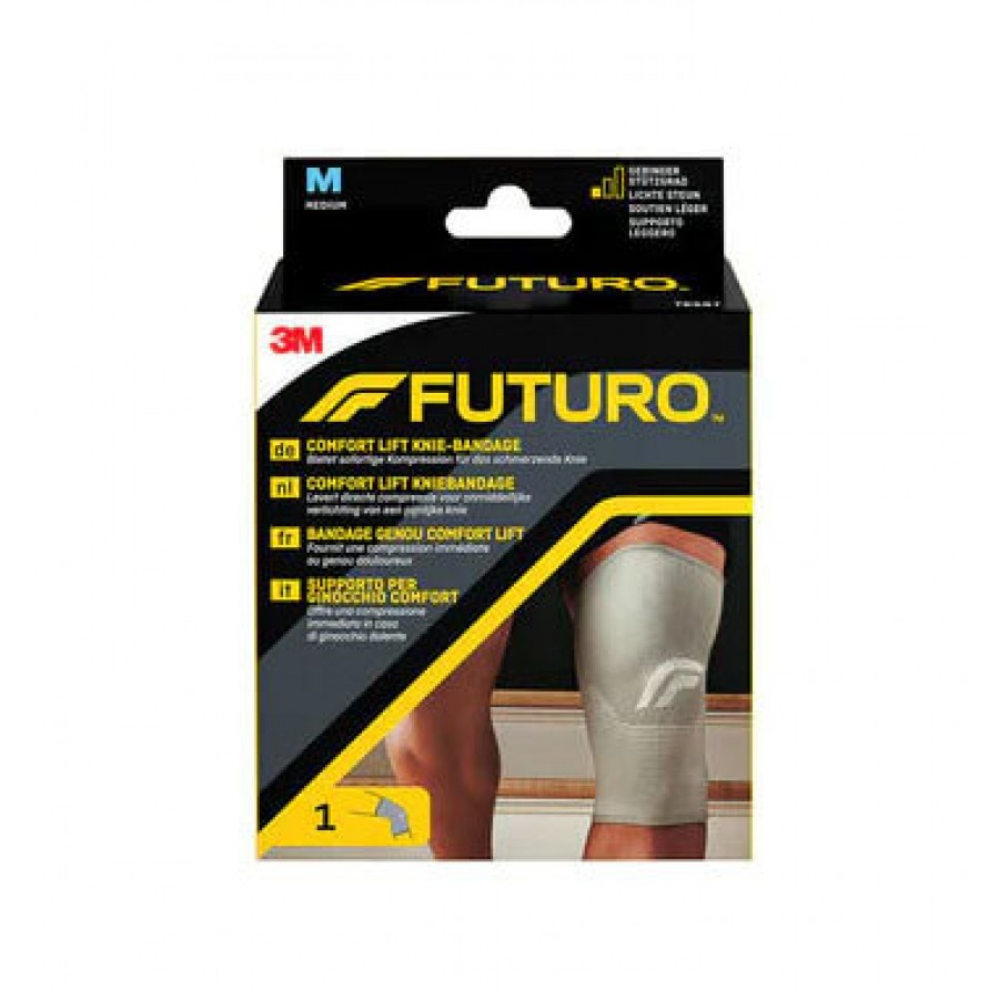 Hier sehen Sie den Artikel 3M FUTURO Bandage Comf Lift Knie M aus der Kategorie Kniebandagen. Dieser Artikel ist erhältlich bei apothekedrogerie.ch
