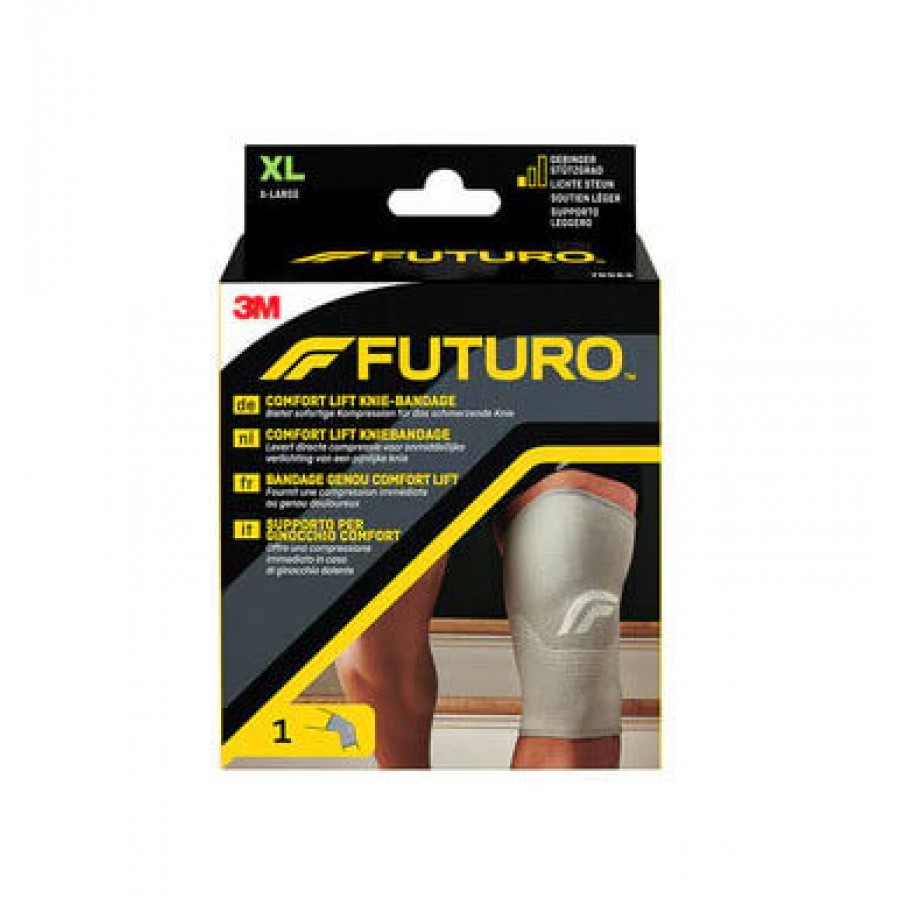 Hier sehen Sie den Artikel 3M FUTURO Bandage Comf Lift Knie XL aus der Kategorie Kniebandagen. Dieser Artikel ist erhältlich bei apothekedrogerie.ch