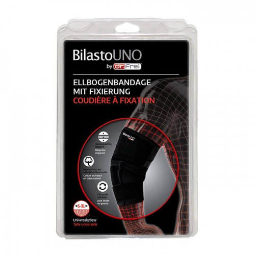 BILASTO Uno Ellbogenbandage S-XL Fixierung Velcro