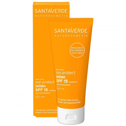 SANTAVERDE sun protect lotion SPF 15 100 ml