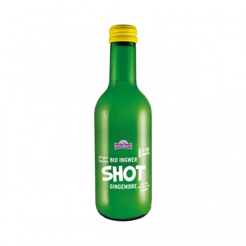 HOLDERHOF Ingwer Shot Bio Glasflasche 250 ml