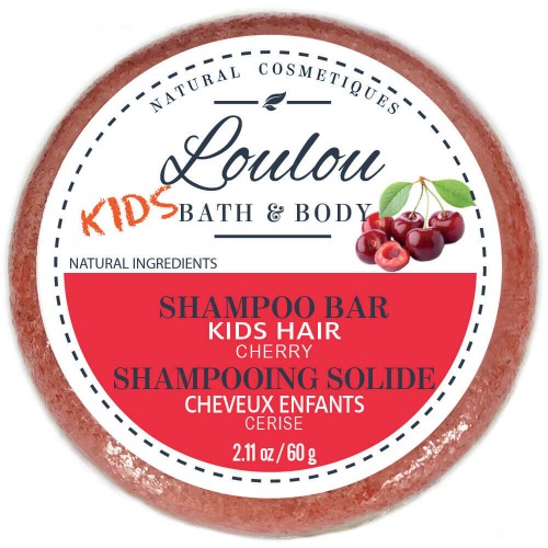 LOULOU HAIR Shampoo Bar Kids Cherry 60 ml