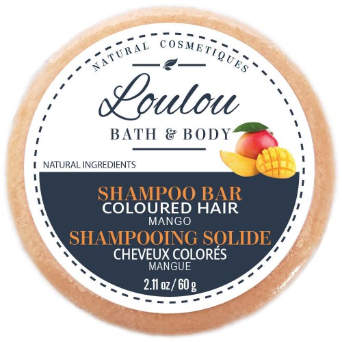 LOULOU HAIR Shampoo Bar Coloured Hair 60 ml