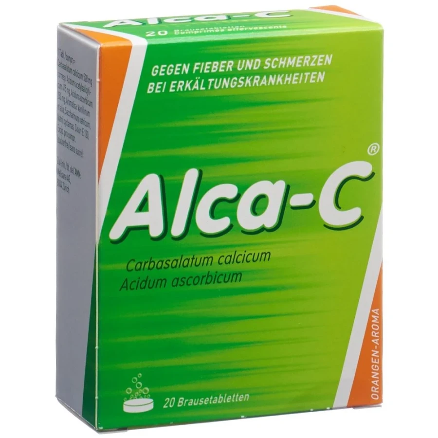 Hier sehen Sie den Artikel ALCA-C Brausetabl Ds 20 Stk aus der Kategorie Medikamente der Liste D. Dieser Artikel ist erhältlich bei apothekedrogerie.ch