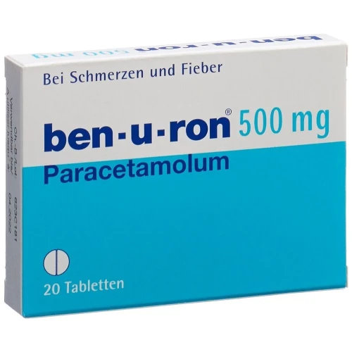 BEN-U-RON Tabl 500 mg 20 Stk