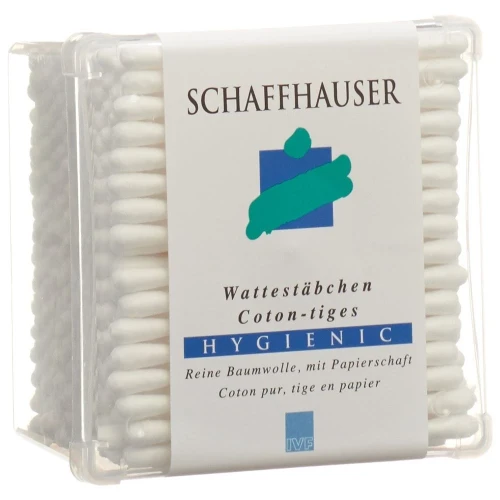 SCHAFFHAUSER Wattestäbchen Hygienic 200 Stk