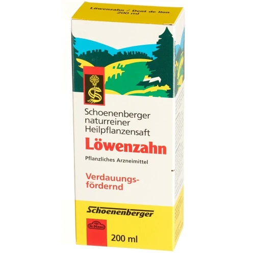 SCHOENENBERGER Löwenzahn Heilpflanzensaft 200 ml