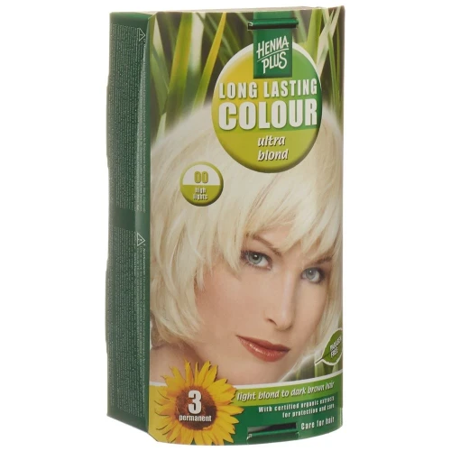 HENNA PLUS Long Last Colour 00 ultra blond
