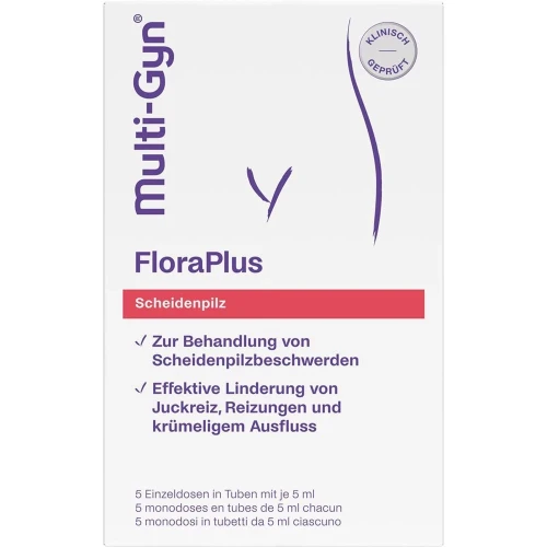 MULTI-GYN FloraPlus Gel Scheidenpilz 5 Tuben à 5 ml
