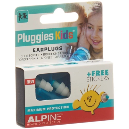 ALPINE Pluggies Kids Ohrstöpsel blau