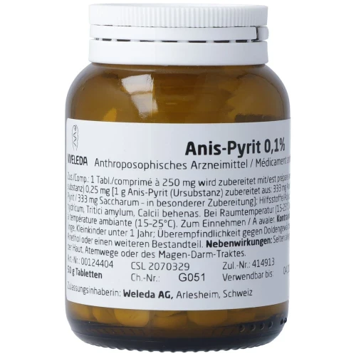 WELEDA Anis-Pyrit 0.1 % Tabl 50 g