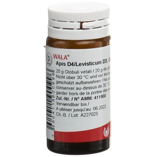 WALA Apis D4/Levisticum D3 Glob 20 g