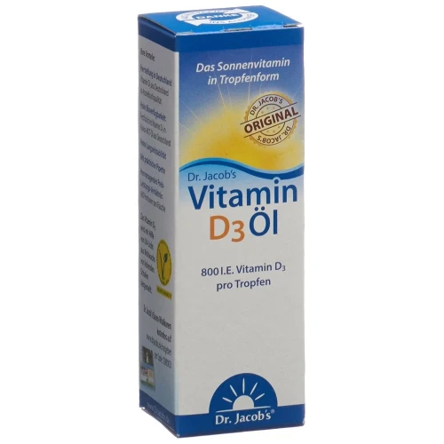 DR. JACOB'S Vitamin D3 Öl 20 ml