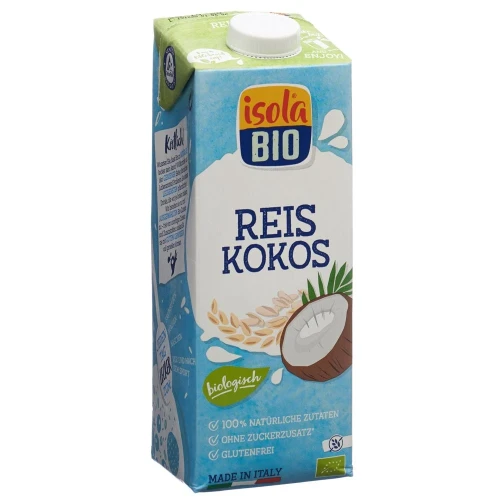 ISOLA BIO Kokos-Reis Drink Tetra 1 lt