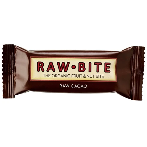 RAW BITE Rohkostriegel Kakao 50 g