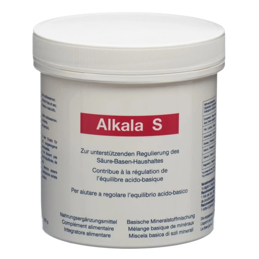 Hier sehen Sie den Artikel ALKALA S Plv 250 g aus der Kategorie Kurmittel/Nahrungsergänzung. Dieser Artikel ist erhältlich bei apothekedrogerie.ch