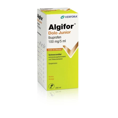ALGIFOR Dolo Junior Suspension 100 mg/5ml 200 ml