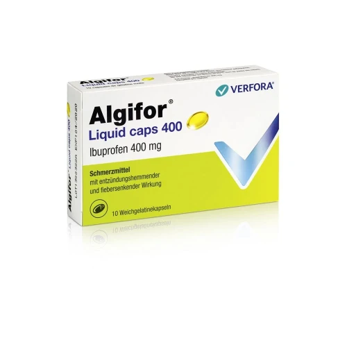 ALGIFOR Liquid Caps 400 mg 10 Stk