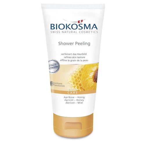 BIOKOSMA Shower Peeling Aprikose-Honig 150 ml