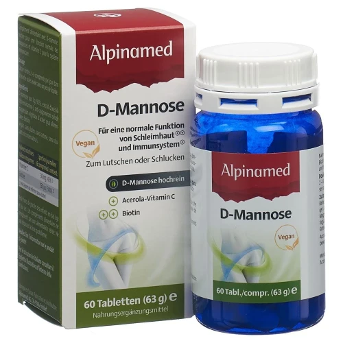 ALPINAMED D-Mannose Tabl Ds 60 Stk