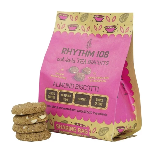 RHYTHM108 Almond Biscotti Btl 135 g