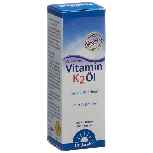 DR. JACOB'S Vitamin K2 Öl Fl 20 ml