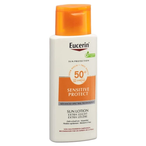 EUCERIN SUN Sensitive Protect Lotion extra leicht LSF50+ 150 ml