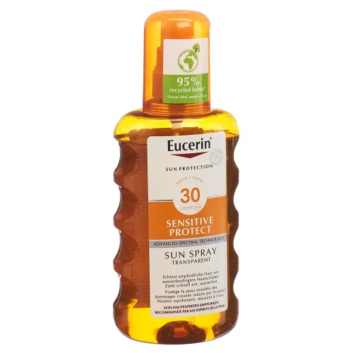 EUCERIN SUN Sensitive Protect Spray Transparent LSF30 200 ml