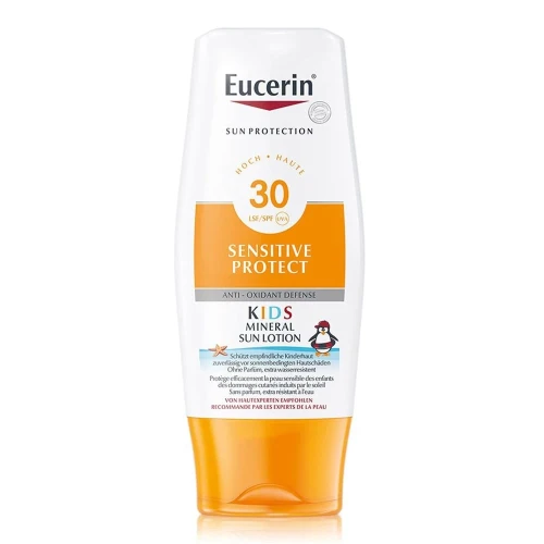 EUCERIN SUN KIDS Sensitive Protect Mineral Lotion LSF30 150 ml