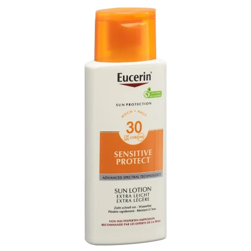 EUCERIN SUN Sensitive Protect  Lotion extra leicht LSF30 150 ml