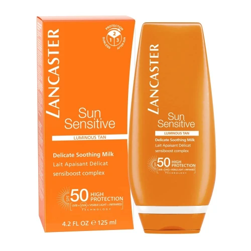 LANCASTER SUN Sun Sensitive Body Milk SPF50 125 ml