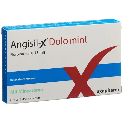 ANGISIL-X Dolo Lutschtabletten 8.75 mg mint 24 Stk