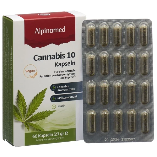ALPINAMED Cannabis 10 Kaps 60 Stk
