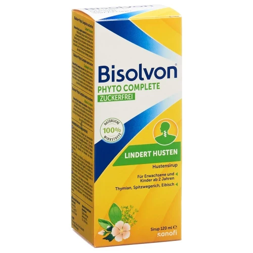 BISOLVON Phyto Compl sugar free Hustensirup 120 ml