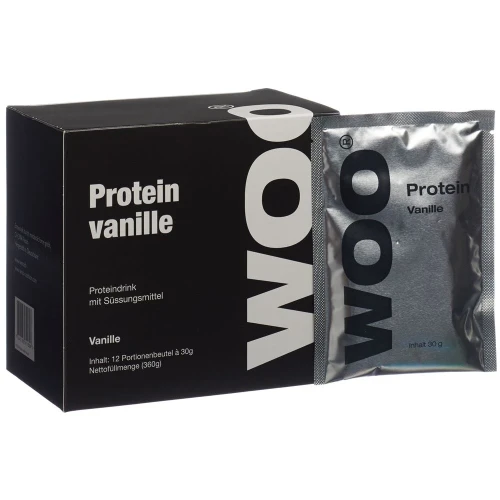 WOO Protein Plv Vanille Ds 600 g