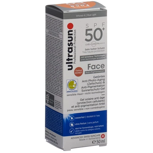 ULTRASUN Face Anti-Pigmentation SPF50+ Honey 50 ml