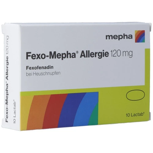 FEXO Mepha Allergie Lactab 120 mg 10 Stk