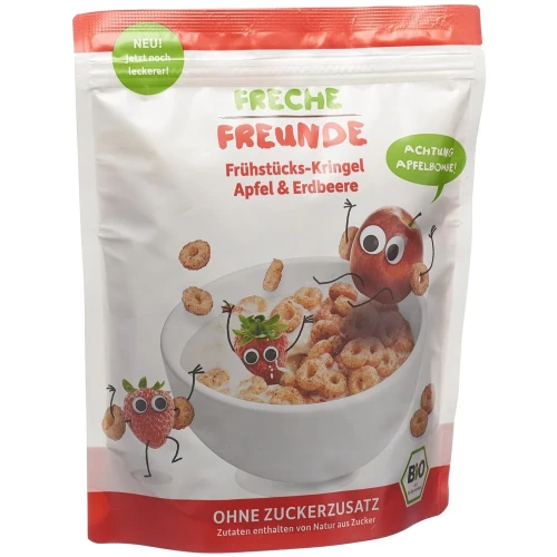 FRECHE FREUNDE Frühstücks-Kringel Apfel & Erdbeer 125 g