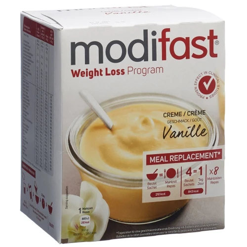 MODIFAST Programm Crème Vanille 8 x 55 g