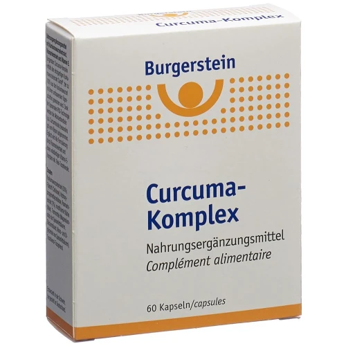 BURGERSTEIN Curcuma-Komplex Kaps Blist 60 Stk