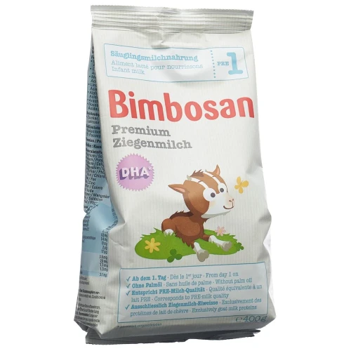 BIMBOSAN Premium Ziegenmilch 1 refill Btl 400 g