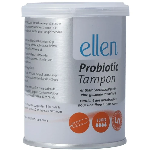 ELLEN super Probiotic Tampon (neu) 8 Stk