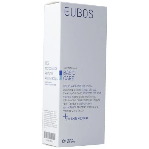 EUBOS Seife liquide unparfümiert blau 200 ml