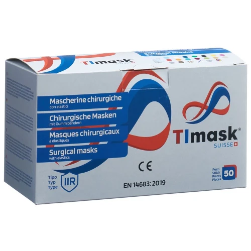 TIMASK Einweg-Medizinmaske Typ IIR Frühling 50 Stk