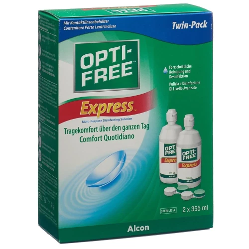 OPTI FREE EXPRESS No Rub Lös Duo Pack 2 x 355 ml