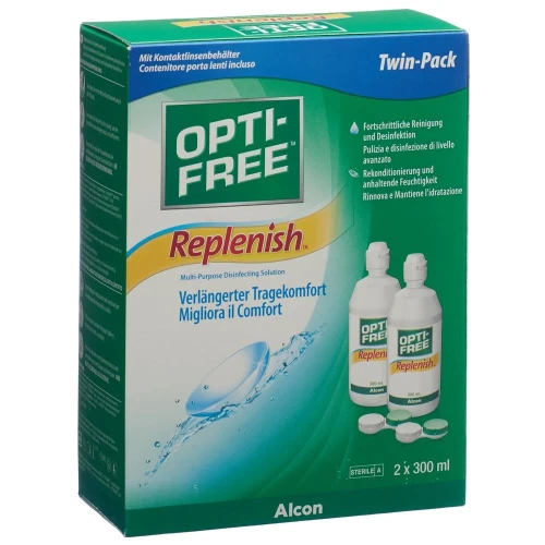 OPTI FREE REPLENISH Desinfektionslösung 2 x 300 ml