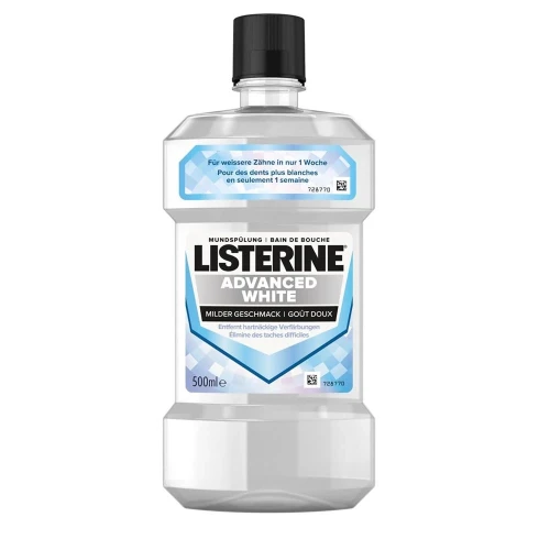 LISTERINE Advanced White mild Fl 500 ml