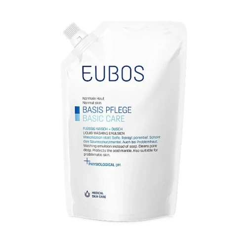 EUBOS Seife liquide unparf blau refill 400 ml