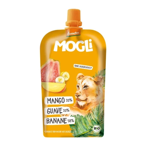 MOGLI Trink Obst Mango-Guave Bio Beutel 120 g