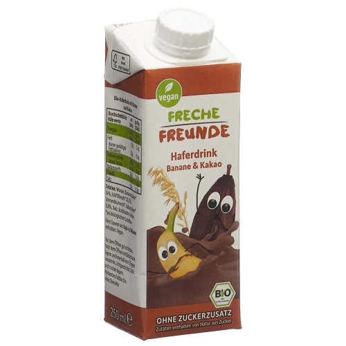 FRECHE FREUNDE Haferdrink Banane&Kakao 250 ml